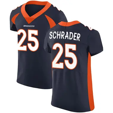 Cody Schrader Men's Elite Navy Denver Broncos Alternate Vapor Untouchable Jersey