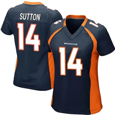 Courtland Sutton Women's Game Navy Blue Denver Broncos Alternate Jersey