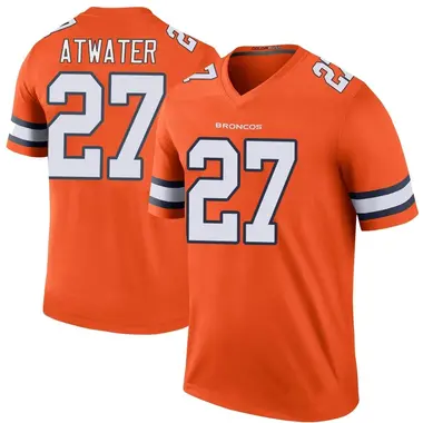 DENVER BRONCOS ATWATER ユニフォーム 27 Authentic Denver Broncos #27 Steve Atwater 1998 MITCHELL